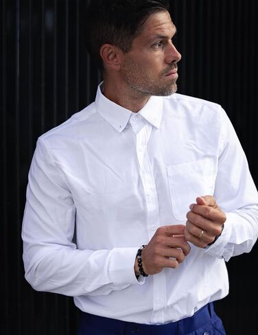 COOFANDY Mens Long Sleeve Button Down Shirt Casual Untucked Shirts for Men Oxford Dress Shirts in Saudi Arabia