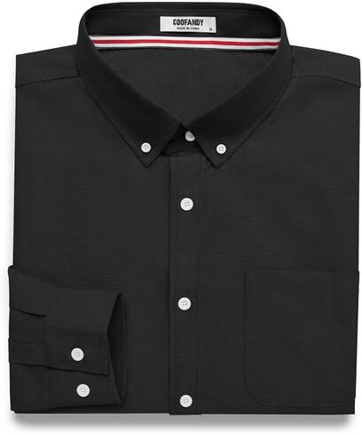 COOFANDY Mens Long Sleeve Button Down Shirt Casual Untucked Shirts for Men Oxford Dress Shirts in Saudi Arabia