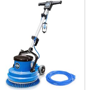 Prolux Core Heavy Duty Single Pad Commercial Polisher, Floor Buffer Machine, Scrubber, 15 Inch Commercial Duty w/ Hard Brush Only