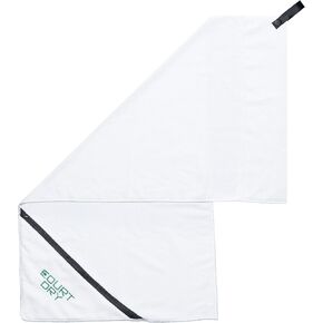 Icon Tennis and Pickleball Microfiber Towel - Multi Use with Zipper Pocket - Quick Drying, Sweat Absorbing, Hypoallergenic - Travel Case Included in Saudi Arabia