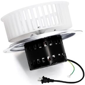 Hiorucet S0696B000 0696B000 JA2C394N Motor Assembly for Nutone QT110N, QT-110N-B, QT-110-B, QT110, QT100, QT100L, QT9093WH, QT9093 Series, QT110N Upgrade Kit for Nutone Bathroom Fan Replacement Parts.