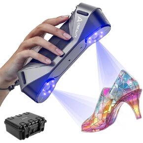 Creality 3D Scanner CR-Scanner Otter,3D Scanner for 3D Printing,3D Printer Scanner 20fps with Four-Lens Stereo Vision 10-2000mm Scanning Range Anti-Shake Tracking 0.02mm Accuracy 3D scanners