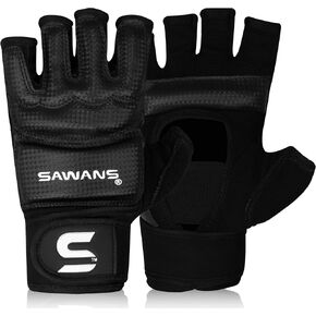 MMA Gloves Karate Mitts Punch Bag Boxing Gloves Martial Arts Combat Taekwondo Kickboxing Mitts Fighting Grappling Training for Womens Mens Adults