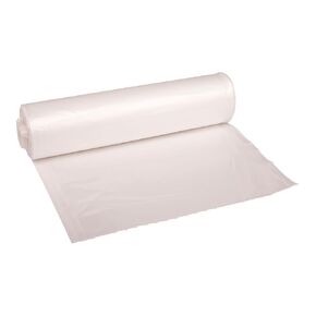 Boardwalk Linear Low Density Industrial Can Liners, 45 gal, 1.3 mil, 40 x 46, Gray, 100/Carton