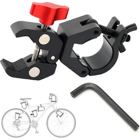 U Lock Holder/Clamp Bike Lock Holder Heavy Duty Bike Lock Mount All Metal Securely U Lock Mount Bike Lock Holder Mount, No Rattle, Ultra Quiet Ride