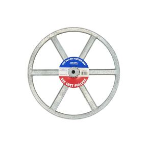 Chicago Die Cast 1400A5 Single V-Groove Pulley 14" OD X 1/2" Bore
