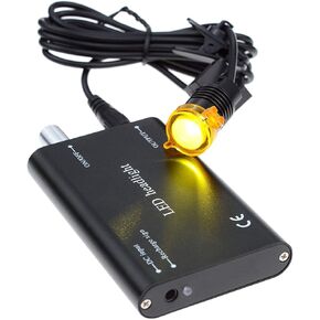 Dental 3W Portable LED Head Light Lamp Surg~ical Medical Binocular Loupes Filter for Binocular Loupes with Bag (Silver)