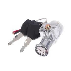 Bigger Head Type Electric Bicycle Ignition On/Off Key Switch Heavy Load E-Bike Li-ion Battery Casing Lock