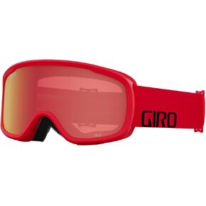 Cruz Ski Goggles - Snowboard Goggles for Men, Women & Youth - Anti-Fog - OTG - Black Future Strap with Clear Lens, 7150567-C