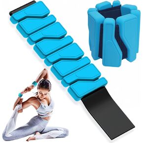 Wrist and Ankle Weights for Women Men, Wearable Strong Arm & Leg Weights Set of 2 (1Lb Each), Adjustable Ankle Weights for Home Gym, Yoga, Walking, Running, Dance, Pilates, Cardio, Aerobics