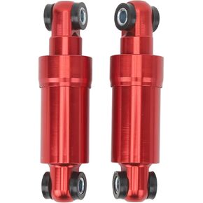 1Pair Shock Absorber, 750LBS Rear Dampener, Shock Absorber Damper Universal Fit for Folding Scooter Electric Bike with 110mm Hole Center Distance