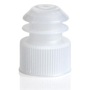 Globe Scientific 6263C Plug Cap for 15mL Centrifuge Tubes (Pack of 1000)