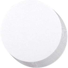 Juvale 12 Pack 12 Inch Cake Boards, Round Cardboard Circles for Crafts, Baking Supplies, Desserts (White)