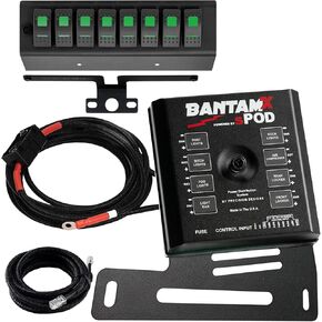 BantamX w/Green LED Switch Panel for JK 2007-2008