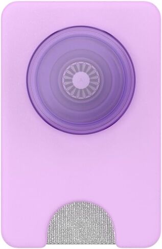 PopSockets Phone Wallet with Expanding Grip, Phone Card Holder, Wireless Charging Compatible, Wallet Compatible with MagSafe -Neo Noir in Kuwait