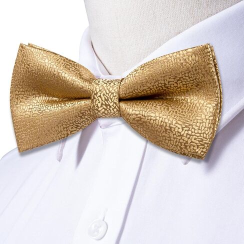 مجموعة ربطة عنق ودبوس طية صدر السترة للرجال من Dubulle ربطة عنق بيزلي مربوطة بالزهور مع أزرار أكمام مربعة للجيب in Kuwait