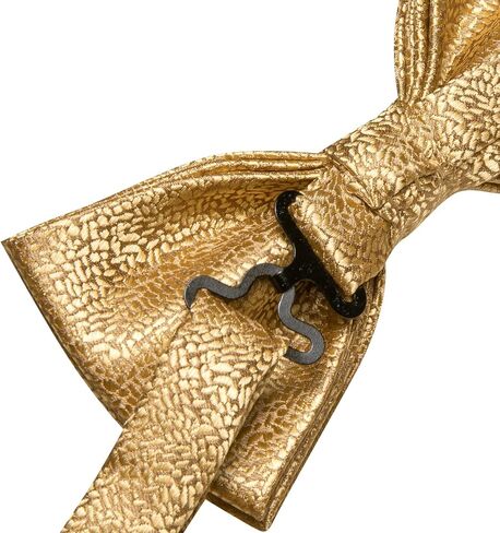 مجموعة ربطة عنق ودبوس طية صدر السترة للرجال من Dubulle ربطة عنق بيزلي مربوطة بالزهور مع أزرار أكمام مربعة للجيب in Kuwait