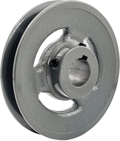 BK52-1 V Belt Pulley 1 inch Bore 4.95" OD,V-Belt Sheave Cast Iron for A AX B BX 4L 5L V-Belts,BK521 Pulley in Saudi Arabia
