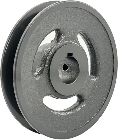 BK52-1 V Belt Pulley 1 inch Bore 4.95" OD,V-Belt Sheave Cast Iron for A AX B BX 4L 5L V-Belts,BK521 Pulley in Saudi Arabia