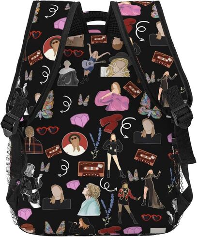 Daily Backpack Large Capacity School bag Laptop backpack for Music Fans Travel Casual Daypack for Men And Women in Saudi Arabia