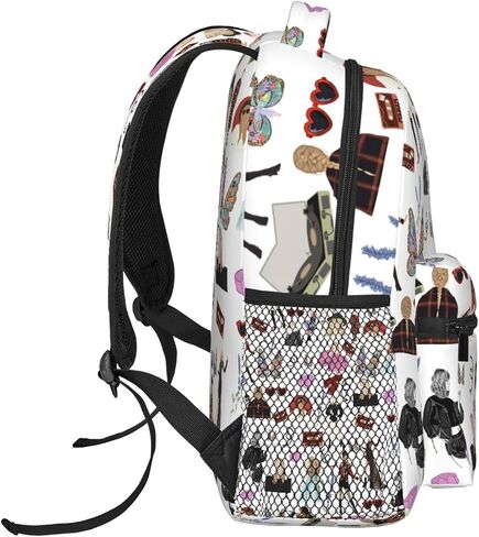 Daily Backpack Large Capacity School bag Laptop backpack for Music Fans Travel Casual Daypack for Men And Women in Saudi Arabia