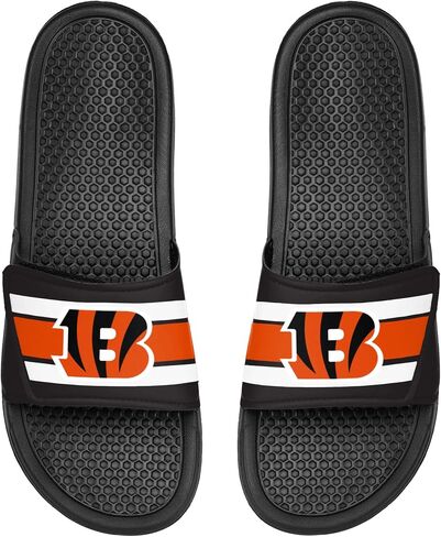 FOCO Youth NFL Stripe Legacy Sport Slide in Saudi Arabia