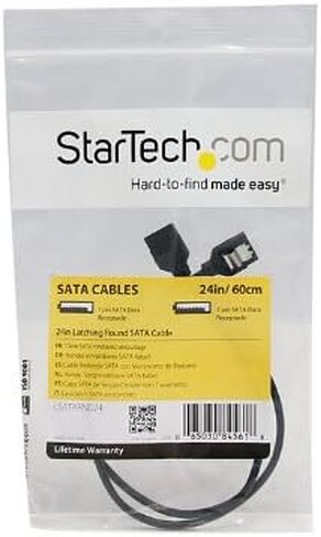 StarTech.com كابل SATA 6 بوصة إلى الزاوية اليسرى SATA Serial ATA - كابل SATA 6 بوصة - كابل SATA الزاوية اليسرى - كابل SATA بزاوية، أحمر (SATA6LA1) in Saudi Arabia