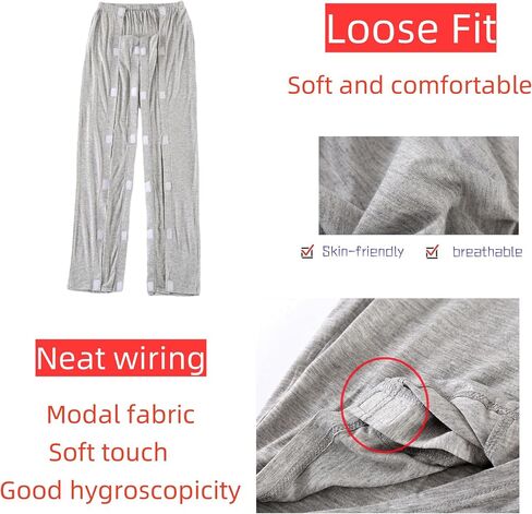 Breakaway Pants,Bedridden Patient Pants,Tearable Care Pants,Handicap Clothing,Post-Surgery Pants,Hospital Nightgown,Adaptive Pants,Tear Away Pants,Pink in Saudi Arabia