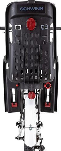 Schwinn Deluxe and Ovation Bike Child Carrier, Rear Mounted Bike Seat Compatible with Most Adult Bike, Seats One Child, Ages 1 Year and Up, Max. Weight 40 lbs., Baby Bike Seat in Kuwait