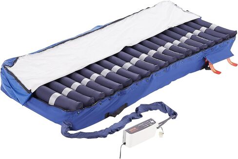 VEVOR Alternating Air Pressure Mattress, Dual-Layer Alternating Pressure Pad for Hospital Beds, 450LBS Loading Air Mattress for Bed Sores with Electric Quiet Pump, A, B-C Pressure Modes in Saudi Arabia