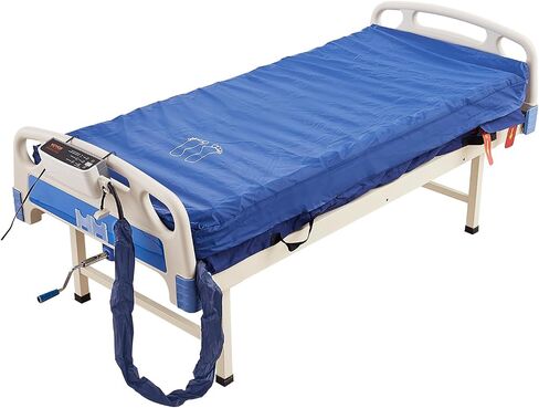VEVOR Alternating Air Pressure Mattress, Dual-Layer Alternating Pressure Pad for Hospital Beds, 450LBS Loading Air Mattress for Bed Sores with Electric Quiet Pump, A, B-C Pressure Modes in Saudi Arabia