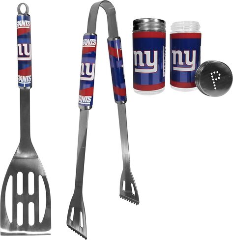 NFL Siskiyou Sports Fan Shop New York Giants 2pc BBQ Set with Tailgate Salt & Pepper Shakers One Size Team Color in Saudi Arabia