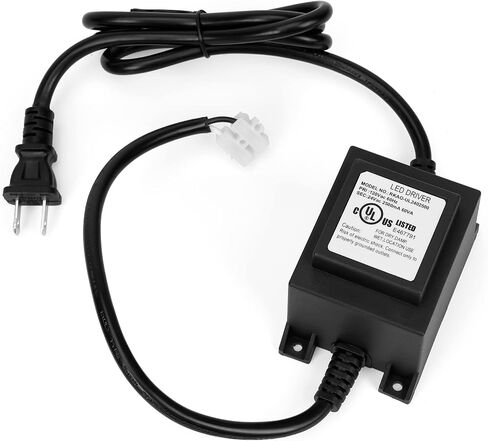 only fire Outdoor Landscape Transformer 110/120V to AC 12V/5A, 60-Watt Waterproof Power Supply Converter for LED Landscape Lighting, Grills, Spotlight, Pathway Light in Saudi Arabia