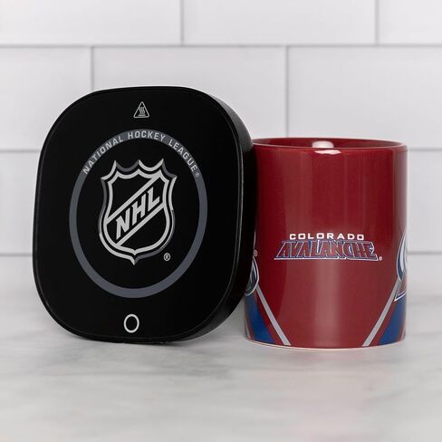 Uncanny York Rangers Logo Mug Warmer with Mug – Keeps Your Favorite Beverage Warm - Auto Shut On/Off in Saudi Arabia