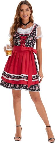 Oktoberfest Outfits for Women Dirndl Dress for German Traditional Bavarian Costume in Saudi Arabia
