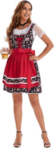 Oktoberfest Outfits for Women Dirndl Dress for German Traditional Bavarian Costume in Saudi Arabia
