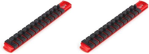 محرك TEKTON 3/8 بوصة × سكة مقبس 13 بوصة، 15 مشبكًا (أحمر) | OSR12115 | صنع في الولايات المتحدة الأمريكية in Saudi Arabia