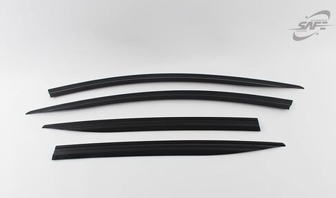Safe Smoke Window Visor Sun Rain Vent Guard 4 Pcs Set Out Channel Visor Compatible with Chevrolet (Chevy) (Trax 2024~ Smoke) in Saudi Arabia