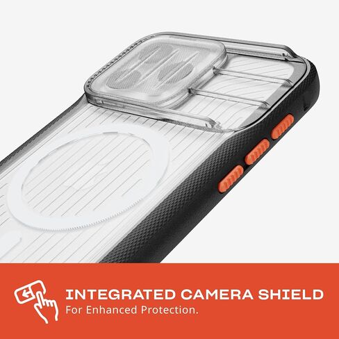 Tech21 Evo Max case for iPhone 15 Pro Max - Compatible with MagSafe - Impact Protection Case - Lanyards Included - Active Black in Saudi Arabia