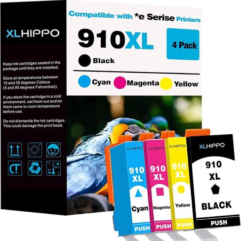 910XL Black Ink Cartridges for HP Printer Replacement for HP 910 910XL Ink, Compatible with HP OfficeJet Pro 8020e 8024e 8025e 8028e 8035e Work with OfficeJet 8010e 8012e 8014e 8015e 8022e Printer in Saudi Arabia