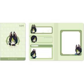 Genshin Impact Sumeru City Themed Chibi Emojis Series Notepad - Layla