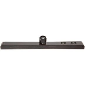 Starrett Depth Gage Base with Stem Collet - for Special Collet Positioning - Hardened Steel, 8 Inch Long, 3/4 Inch Wide Base - 648-8