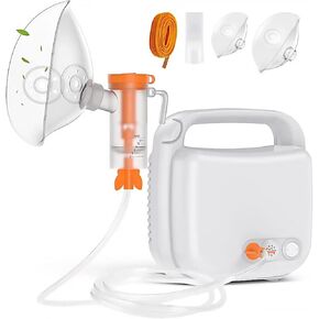 Portable Nebulizer for Kids and Adults, Handheld Personal Steam Inhaler Nebulizer Machine with 3 Speed Modes(Including Carrying case)