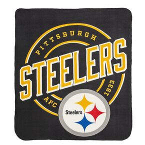Northwest NFL Pittsburgh Steelers Unisex-Adult Fleece Throw Blanket, 50" x 60", Campaign