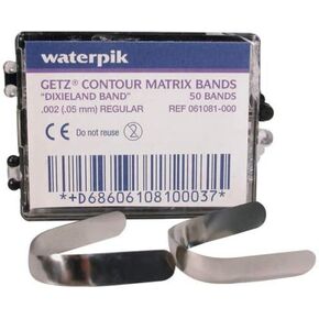 WaterPik Technologies Inc 61080 Contour Matrix Bands .0015 50/Pk