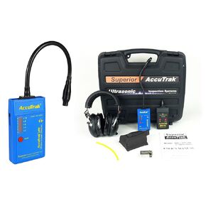 Superior AccuTrak VPE-GN PRO-PLUS Gooseneck Ultrasonic Leak Detector Pro-Plus Kit, Includes VPE Leak Detector, Headset, Battery, Large Carry Case, Touch Probe, Waveguide, Sound Generator, Noise Blocking Headphones
