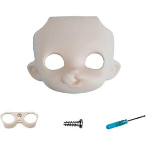 YMY DIY Makeup Doll Face Accessories ob11 Doll Accessories Action Figure Face Suitable for GSC 1/12 Scale Doll Head（Boy）