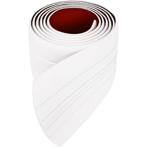 Self-Adhesive DIY Keel Guard for Fiberglass and Specific Aluminum Boats - Boat Keel Protector Hull Guard Protects from Rocks Ramps and Oyster Beds 5 Inches Wide 9.6 Feet Length