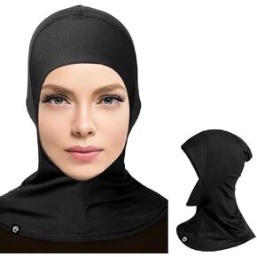 BISMAADH Ready To Wear Hijab for Women, Muslim Instant,Soft Jersey Scarf, Islamic Clothes, Long Hijabs, Abaya