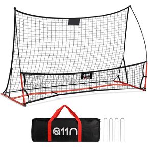 A11N Sports Soccer Rebounder, Portable Dual-Sided Soccer Training Equipment for Passing & Receiving, 7ft x 5ft
